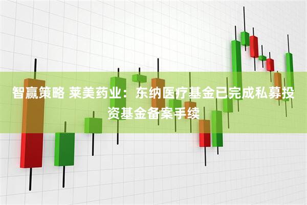 智赢策略 莱美药业：东纳医疗基金已完成私募投资基金备案手续
